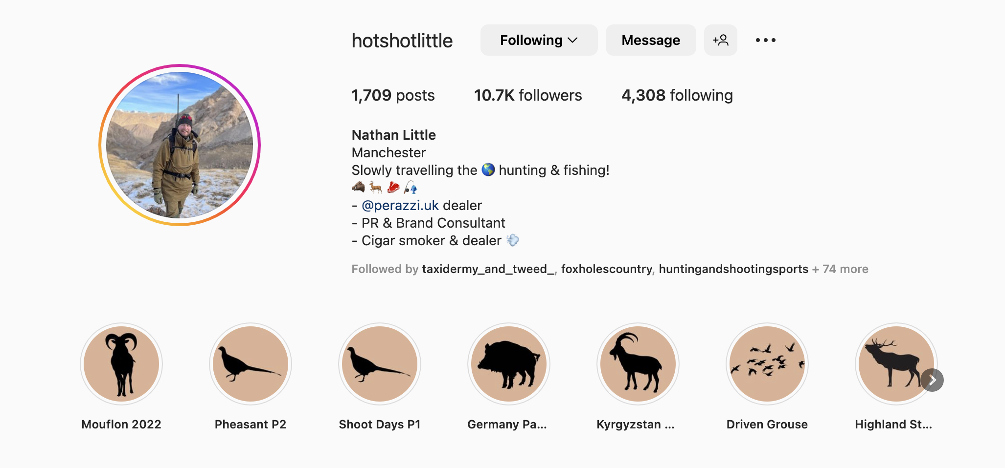 Nathan Little Instagram page